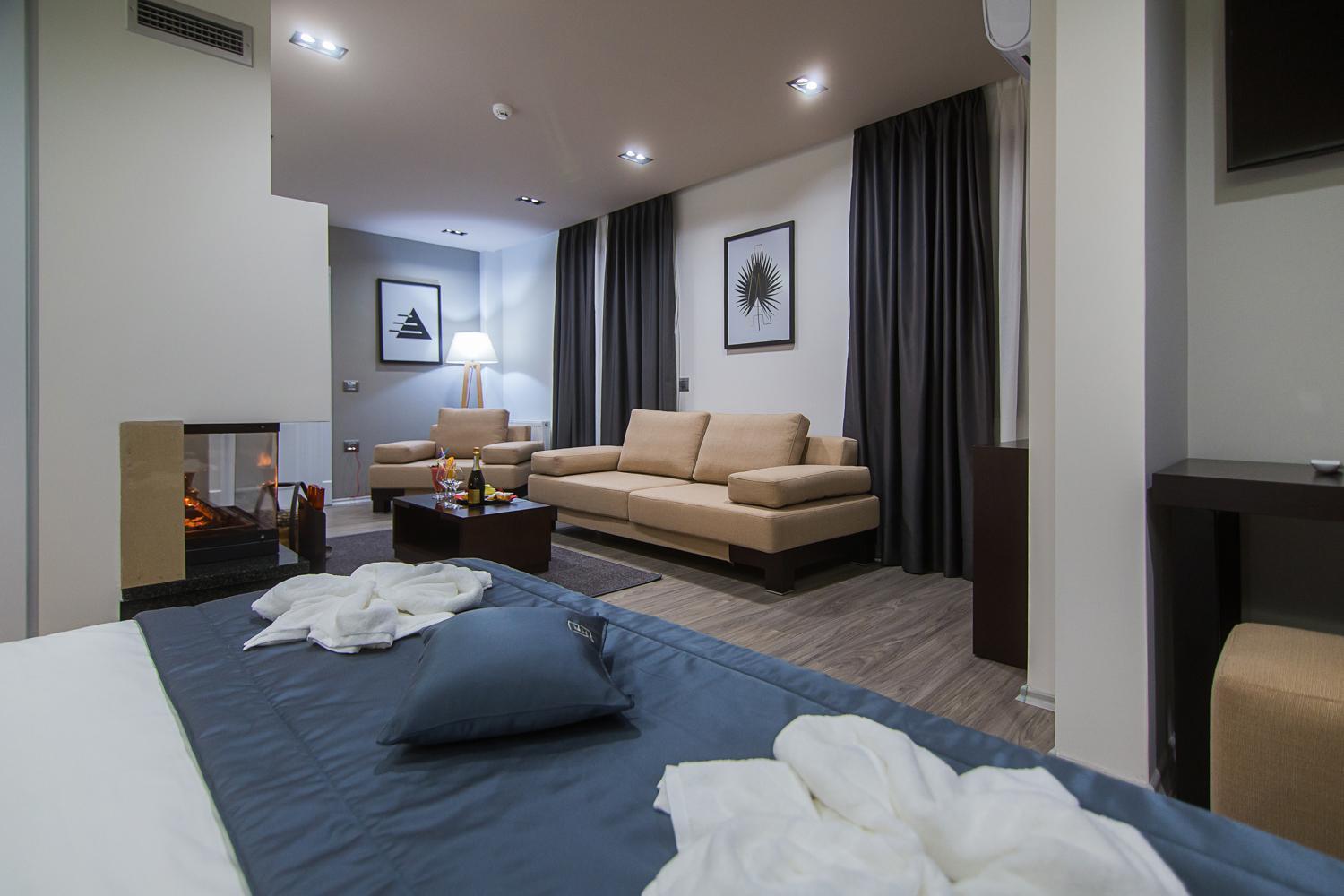 Hotel Regal Korça Rum bild